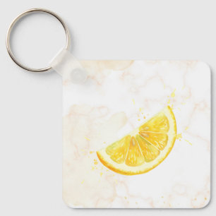 Lemon Key Ring