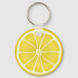 Lemon Key Ring
