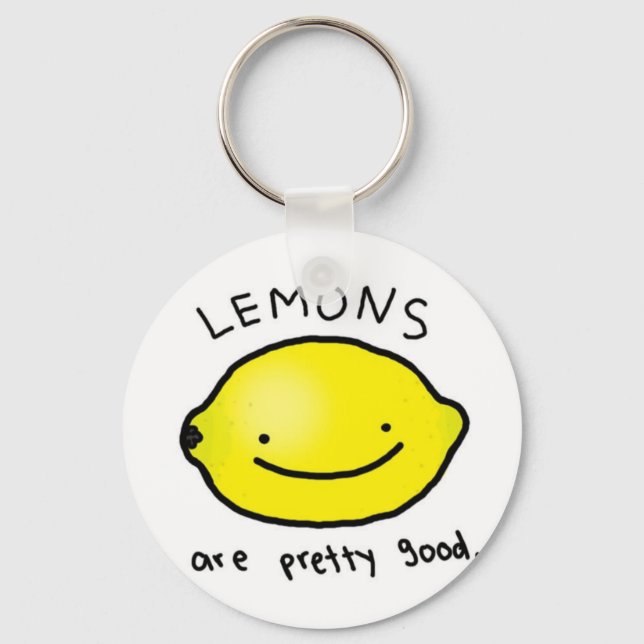 Lemon Key Ring (Front)