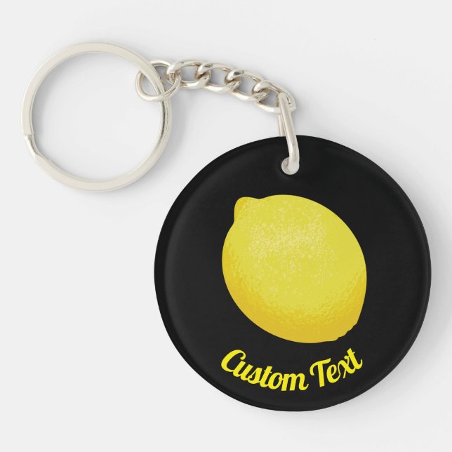 Lemon Keychain (Front)