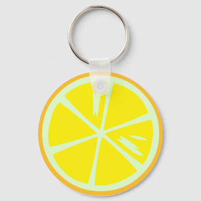 Lemon Keychain (Front)