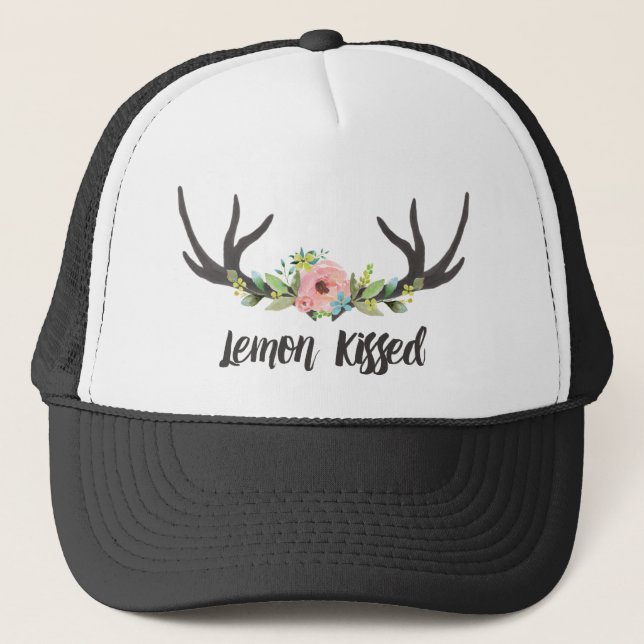 Lemon Kissed Trucker Hat (Front)