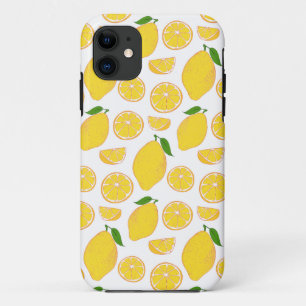 Lemon, lemon pattern iPhone 11 case