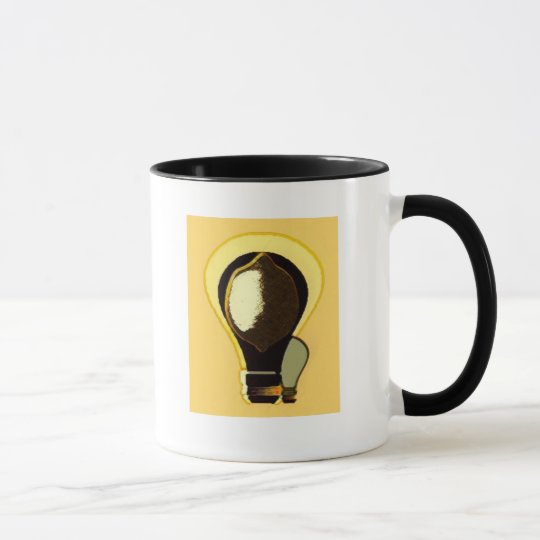 Lemon Light Bulb Mug