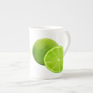 Lemon & Lime Bone China Mug