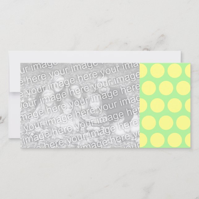 Lemon Lime Sherbet Polka Dots (Front)