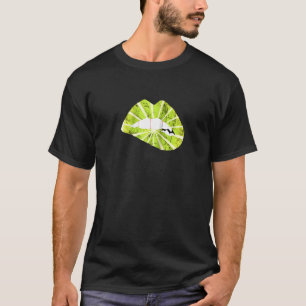 Lemon Lips Sour Lime Lipstick Lemonade Kissing Fru T-Shirt