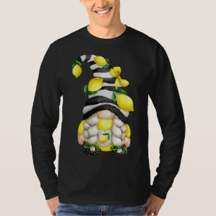 Lemon Lover Gnomie For Xmas Matching Couple Lemon  T-Shirt