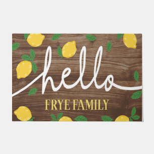 Lemon Lover Mat Gift, Best Housewarming
