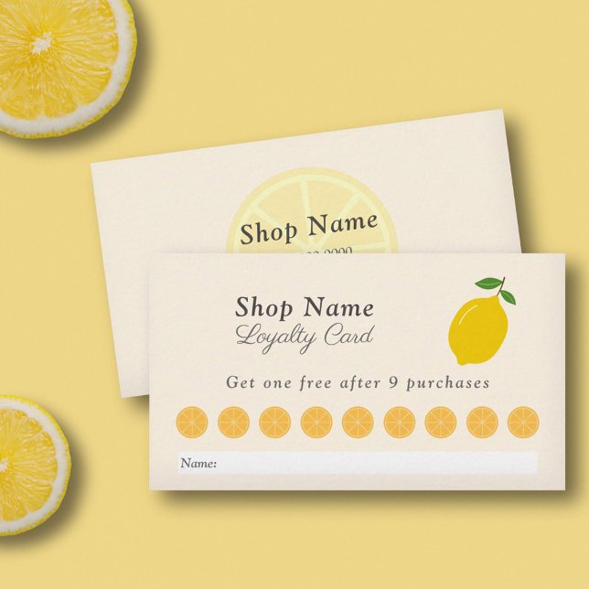 Lemon Loyalty Card (Lemon Loyalty Card)