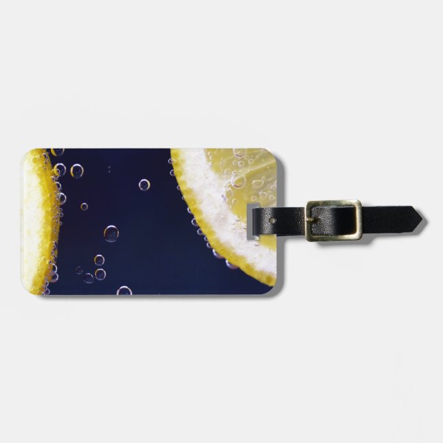Lemon Luggage Tag (Front Horizontal)