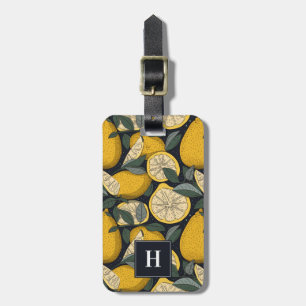 Lemon Luggage Tag