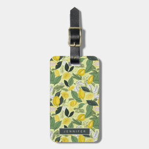 Lemon Luggage Tags