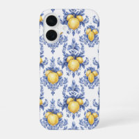 Lemon Mediterranean Citrus Pattern
