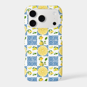 Lemon Mediterranean French Country Tile Pattern