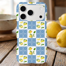 Lemon Mediterranean French Country Tile Pattern