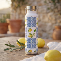 Lemon Mediterranean French Country Tile Pattern