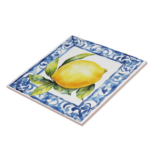 Lemon Mediterranean Tiles (Side)