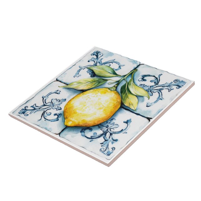 Lemon Mediterranean Tiles (Side)