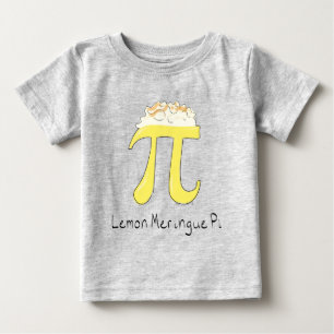 Lemon Meringue Pi Day Cute Math Kid's Baby T-Shirt