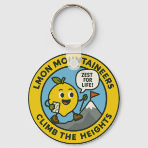 Lemon Mountaineers Climb The Heights Key Ring