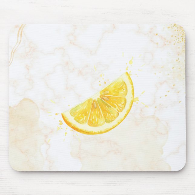 Lemon Mouse Mat (Front)