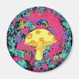 Lemon Mushroom Magnet
