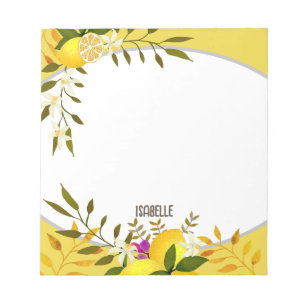 Lemon Mustard Notepad