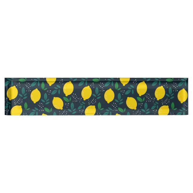 Lemon Nameplate (Front)