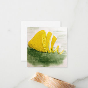 Lemon note card