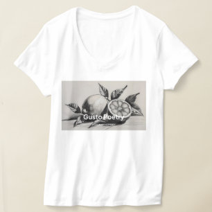 Lemon & Orange Gusto Poetry T-Shirt