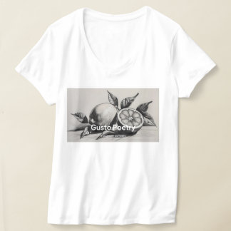 Lemon & Orange Gusto Poetry T-Shirt