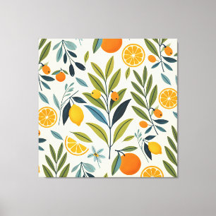 Lemon Orchard Dream Canvas Print