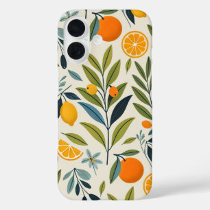 Lemon Orchard Dream iPhone 16 Case
