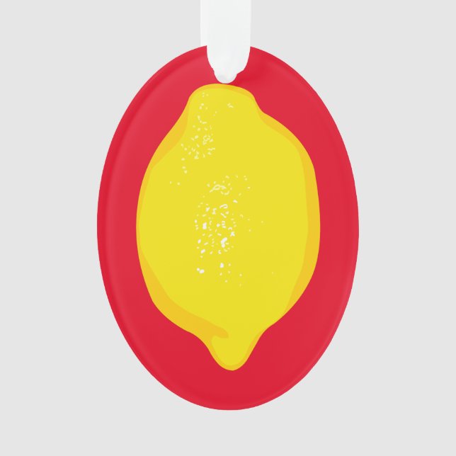Lemon Ornament (Front)
