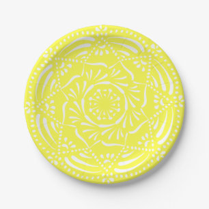 lemon paper plate