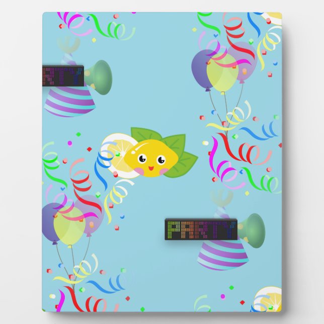 lemon party plaque (Front)