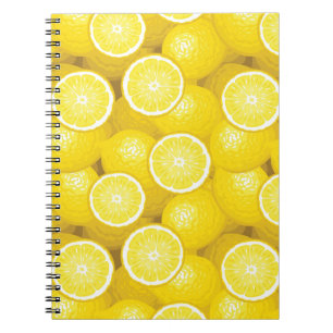 Lemon Pattern 2 Notebook