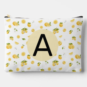 Lemon Pattern Accessory Pouch
