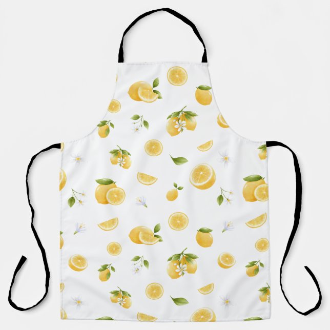 Lemon Pattern Apron (Front)