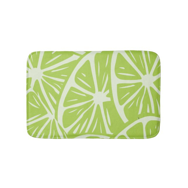 Lemon pattern bath mat (Front)