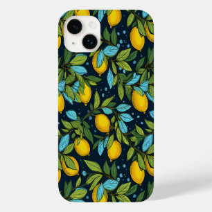 Lemon Pattern Case-Mate iPhone 14 Plus Case
