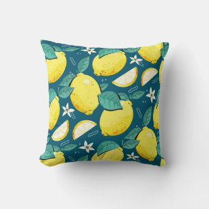 Lemon Pattern Cushion