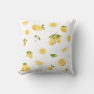Lemon Pattern Cushion
