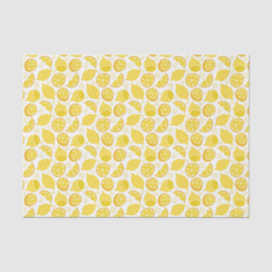Lemon Pattern Decoupage Tissue Paper