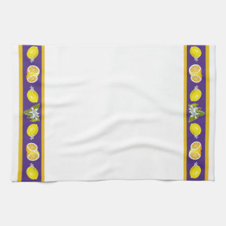 Lemon Pattern I Tea Towel