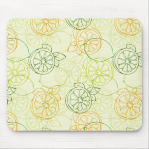 Lemon Pattern Mouse Mat