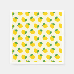  Lemon Pattern Napkin