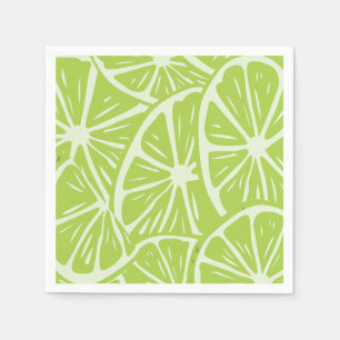 Lemon pattern napkin