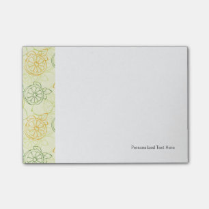 Lemon Pattern Post-it Notes